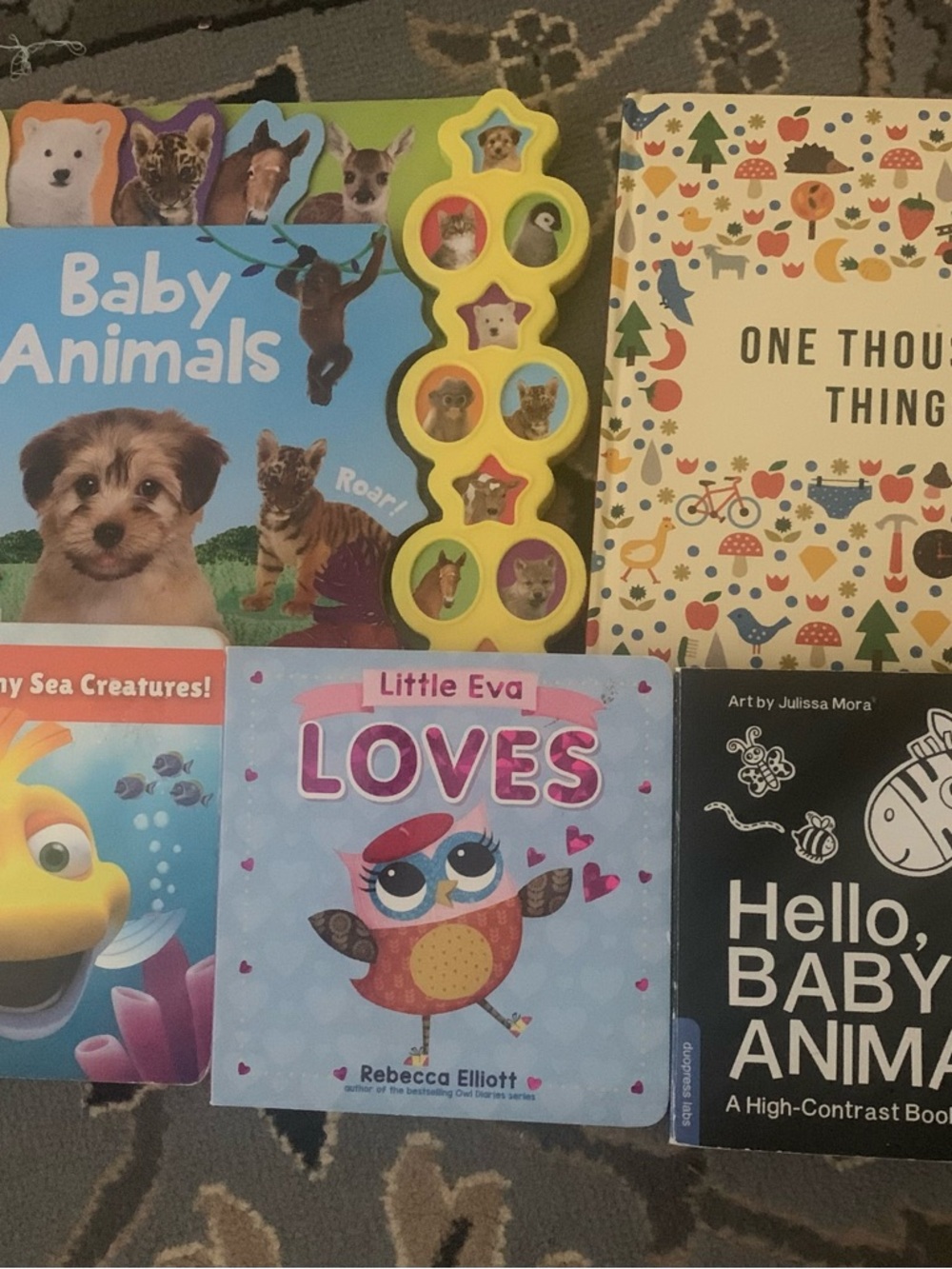 Lot of 5 kids books